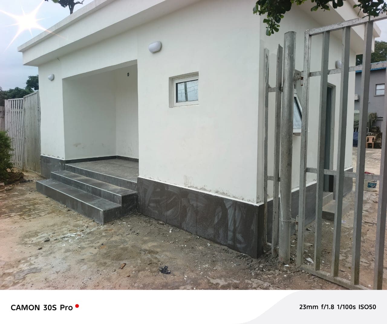 FirstBank ATM gallery and gate house construction at Refinery Junction, Port Harcourt